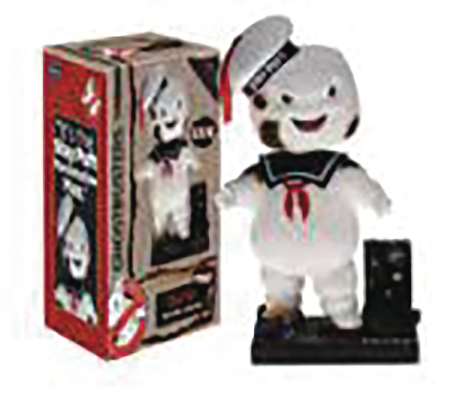 Ghostbusters Classic Stay Puft Scorched Bobble Head 