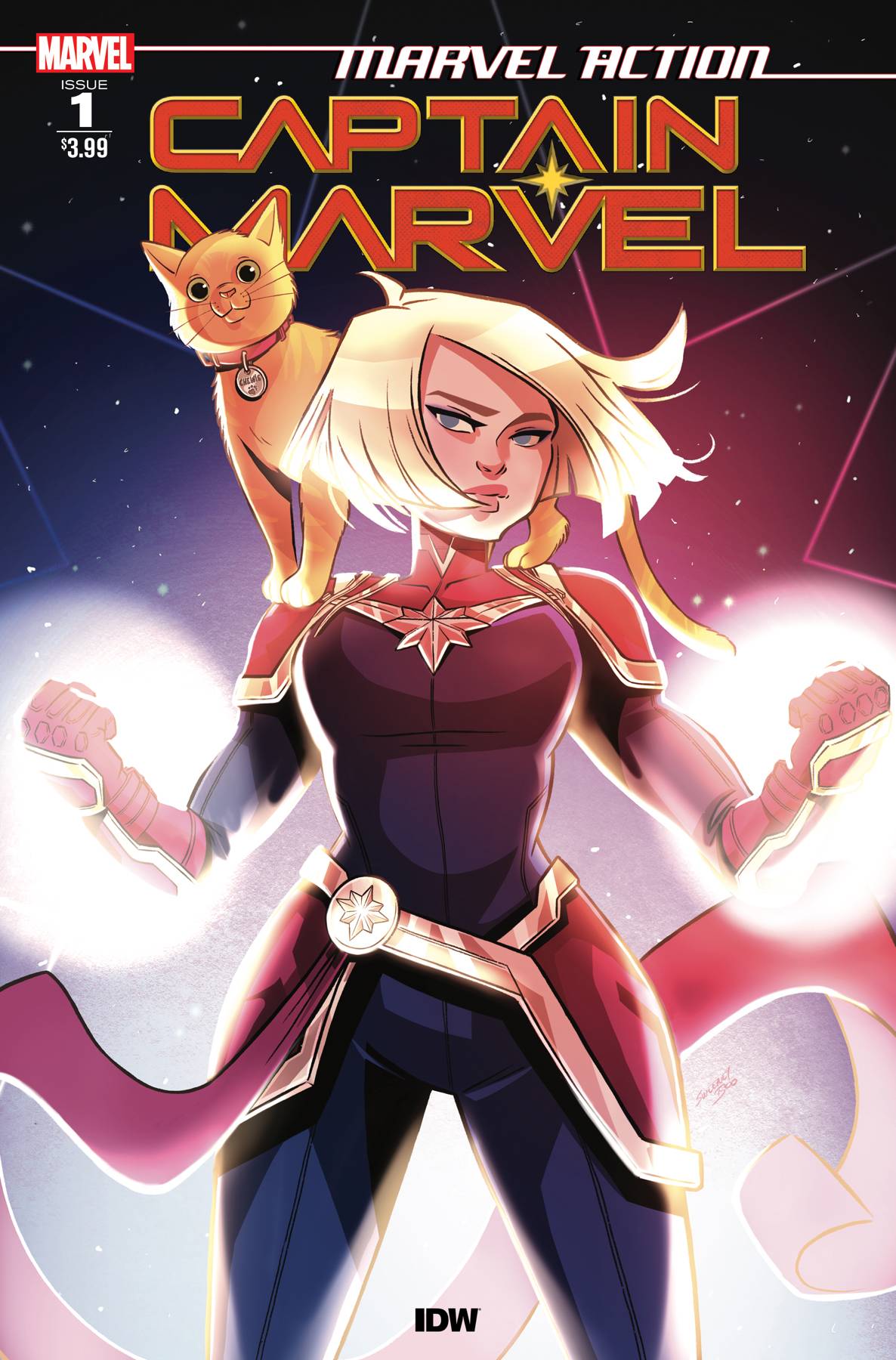 Marvel Action Captain Marvel #1 Cover A Boo (Of 3)