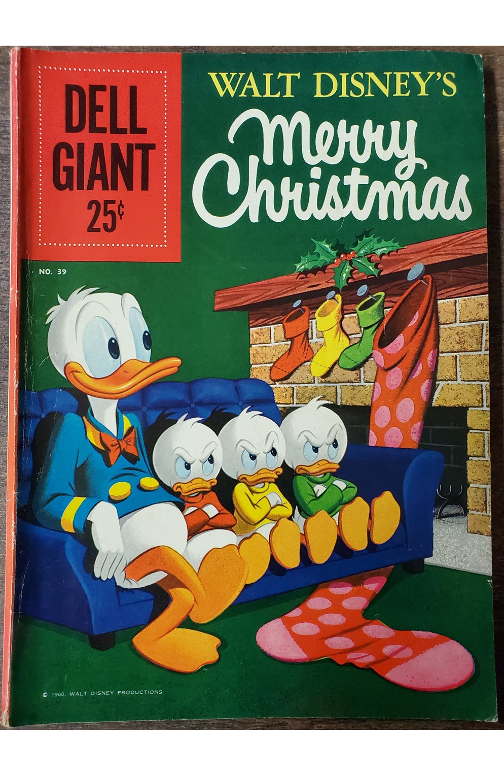 Dell Giant #39 (Dell 1960) Walt Disney's Merry Christmas