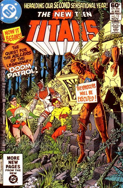 The New Teen Titans #13 [Direct]-Near Mint (9.2 - 9.8)