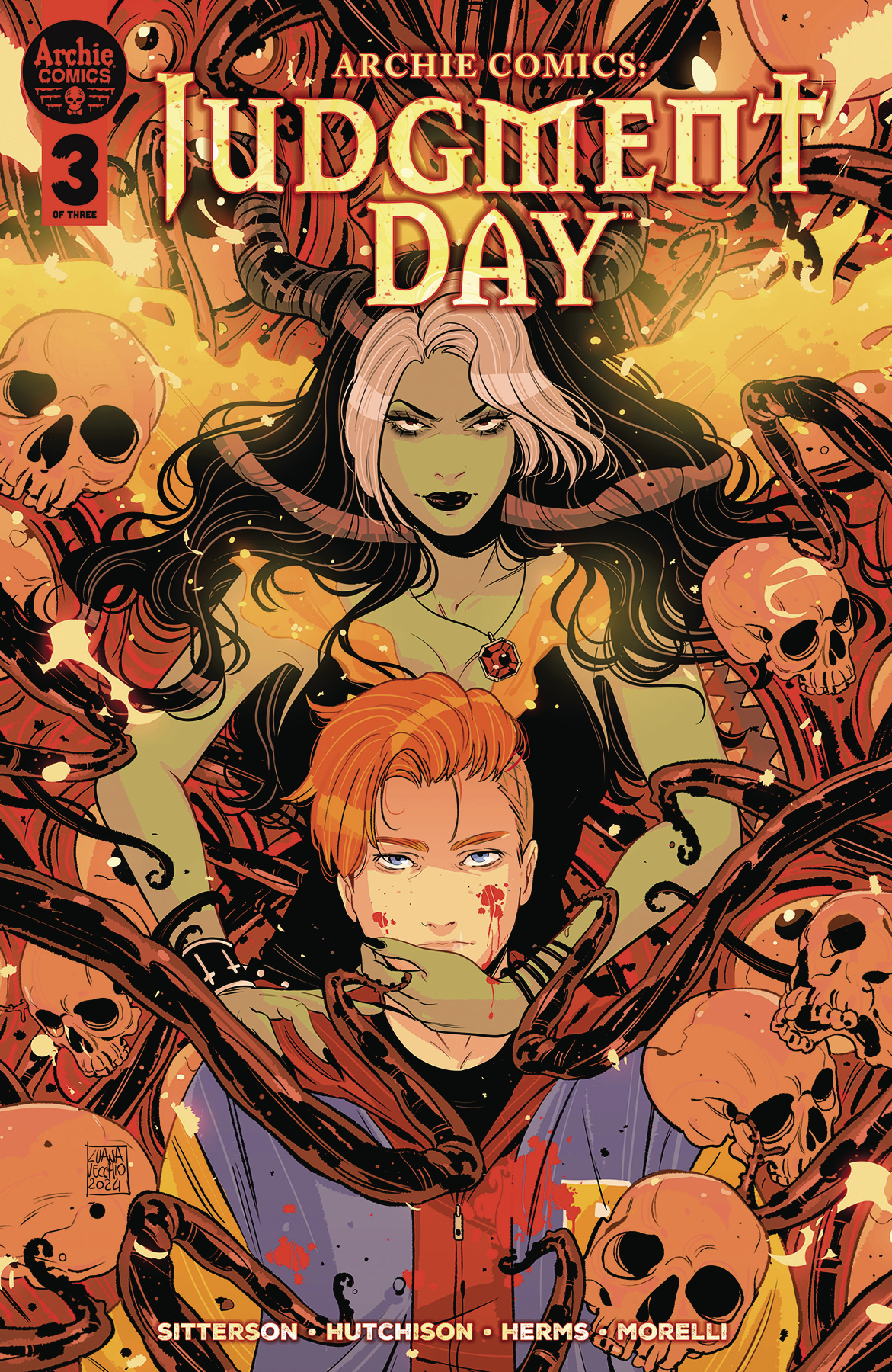 Archie Comics Judgment Day #3 Cover D Luana Vecchio (Of 3)