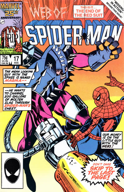 Web of Spider-Man #17 [Direct]-Very Fine (7.5 – 9) Art By Marc Silvestri