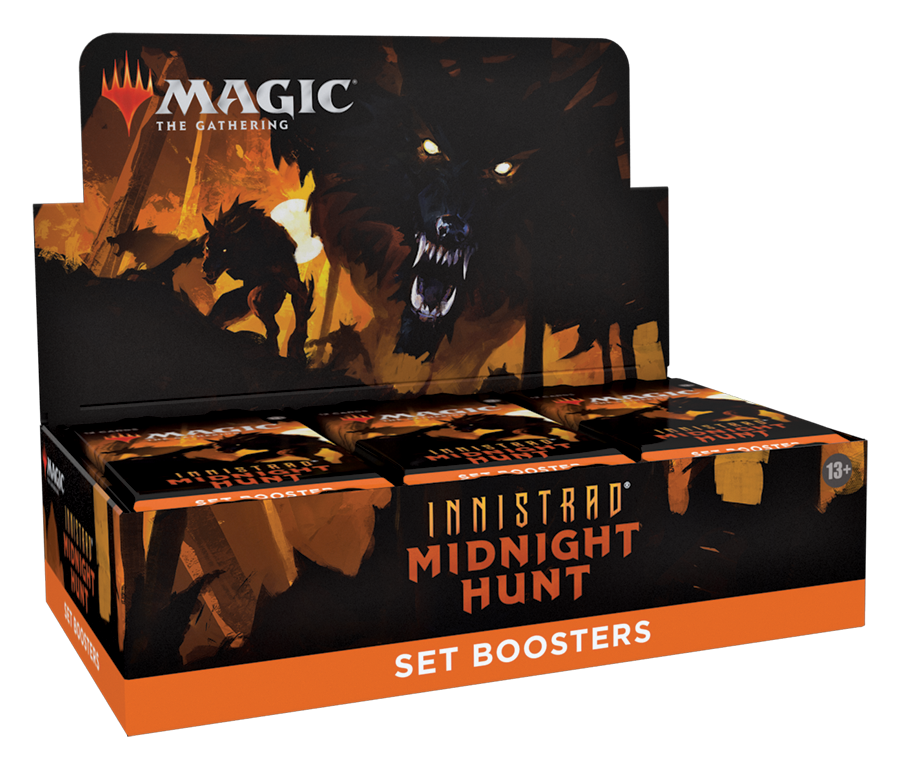 Magic The Gathering TCG: Innistrad Midnight Hunt Set Booster Display Box (30 count)