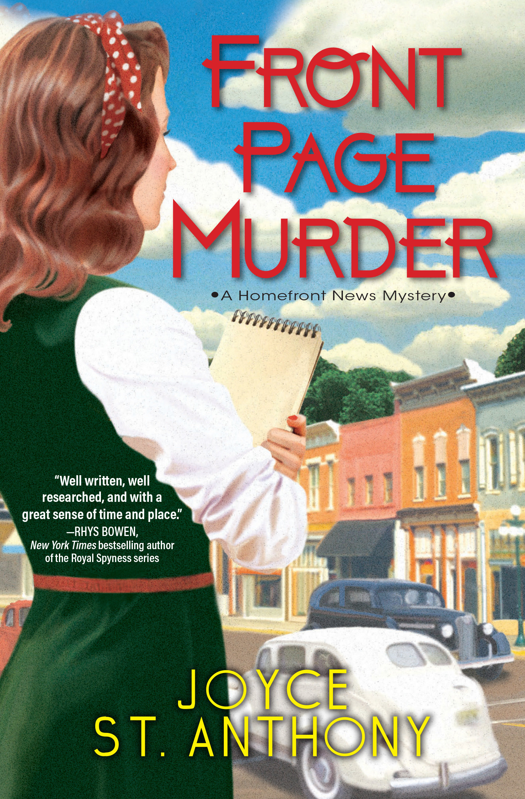 Front Page Murder (Hardcover Book)