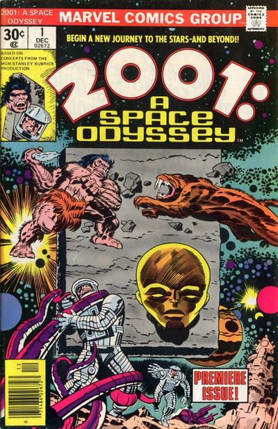 2001, A Space Odyssey #1 - Vg+, Date Stamped On Cover