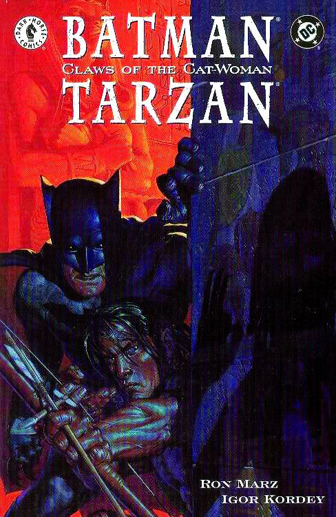 Batman Tarzan Claws of the Catwoman Graphic Novel