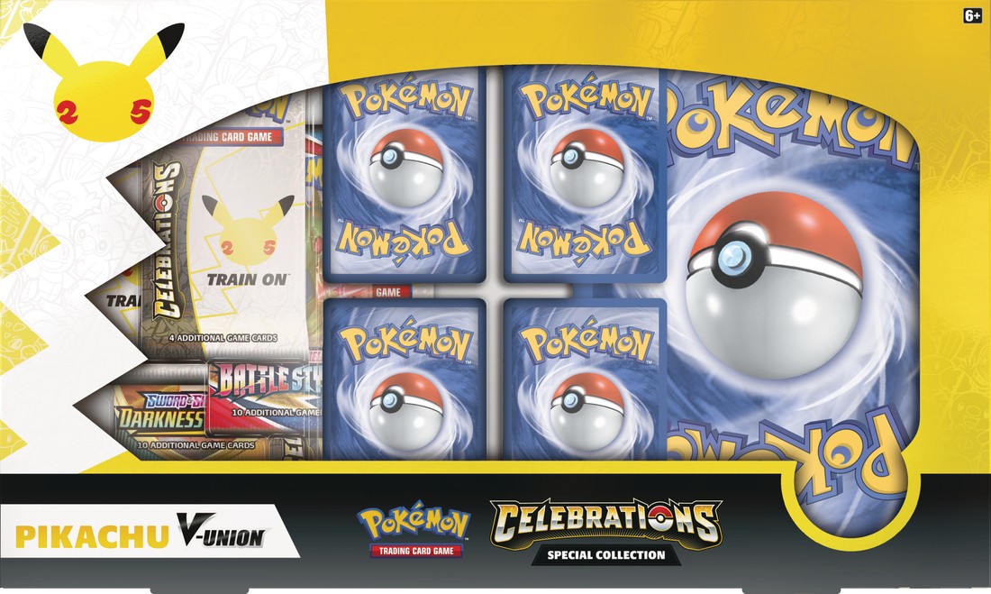 Pokémon TCG: Celebrations Special Collection Pikachu V-Union Box