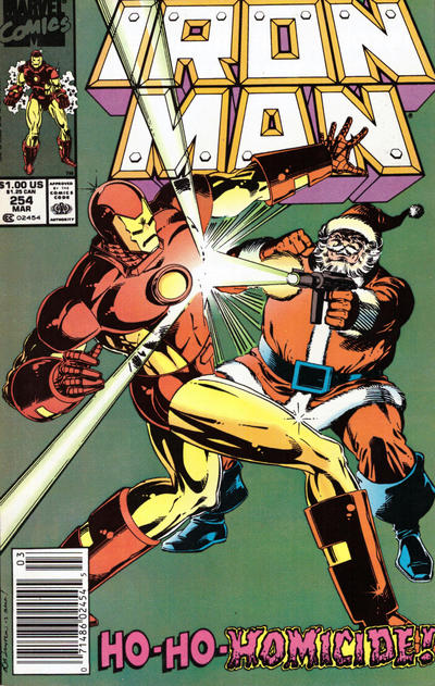 Iron Man #254 [Newsstand]-Near Mint (9.2 - 9.8)