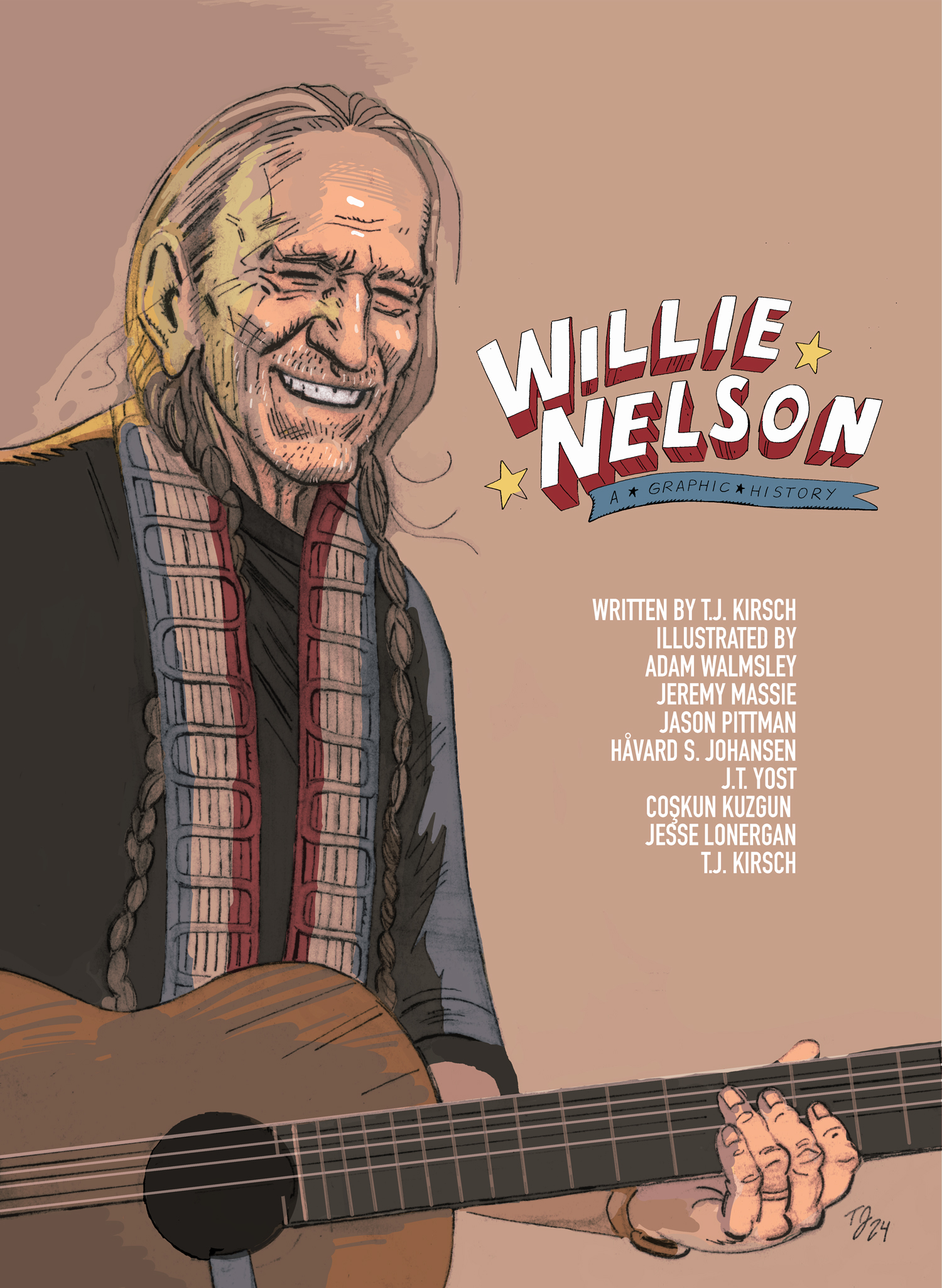 Willie Nelson Graphic Novel A Graphic History