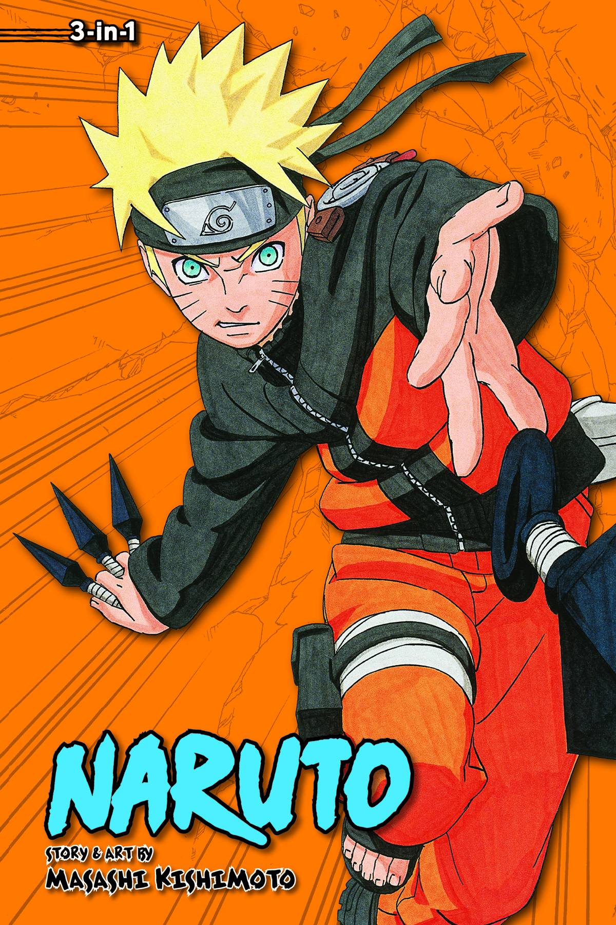 Naruto 3-In-1 Edition Manga Volume 10