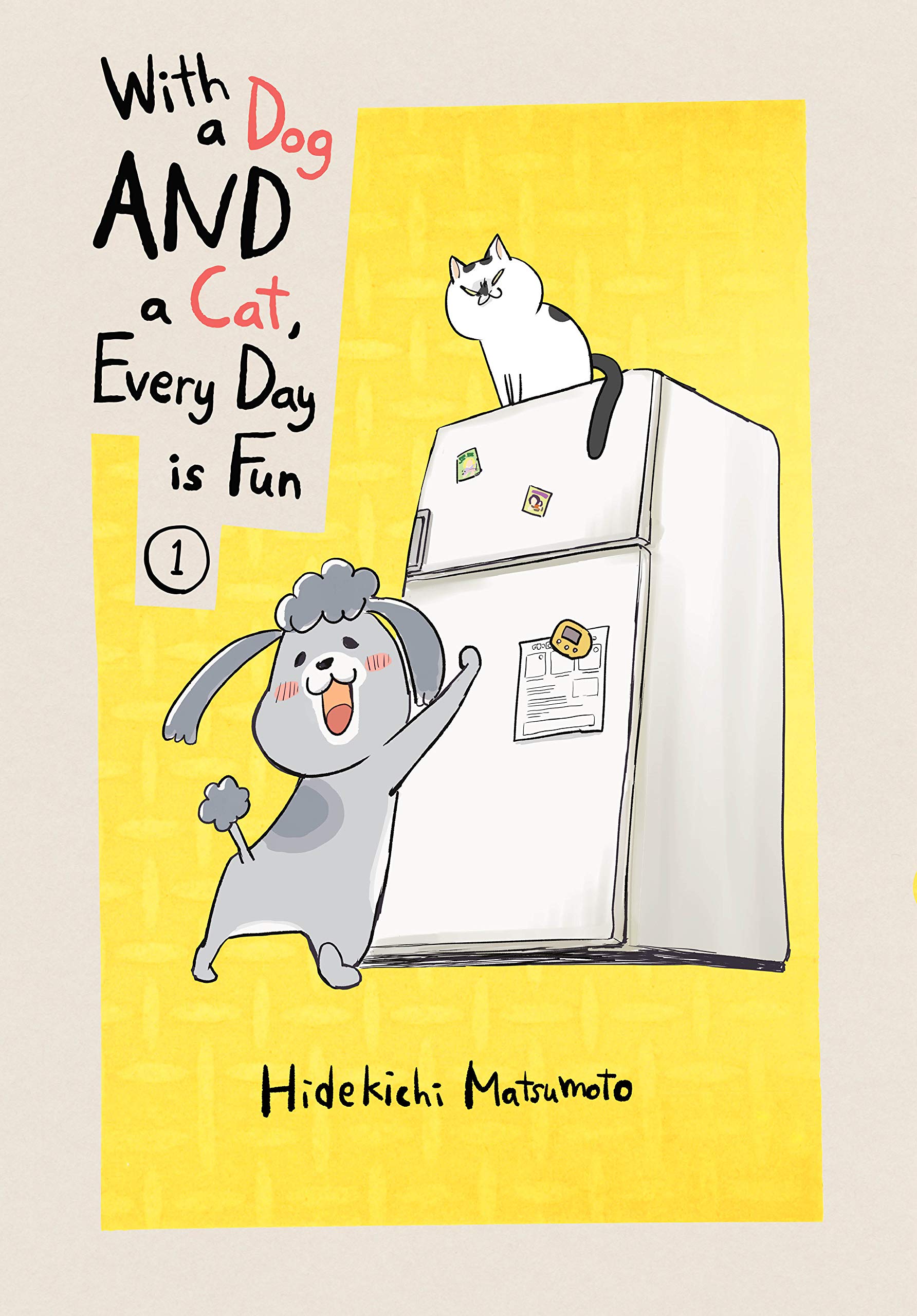 With a Dog and a Cat Everyday is Fun Manga Volume 1