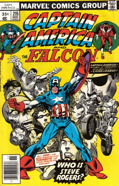 Captain America #215 [Regular Edition]-Very Good (3.5 – 5)