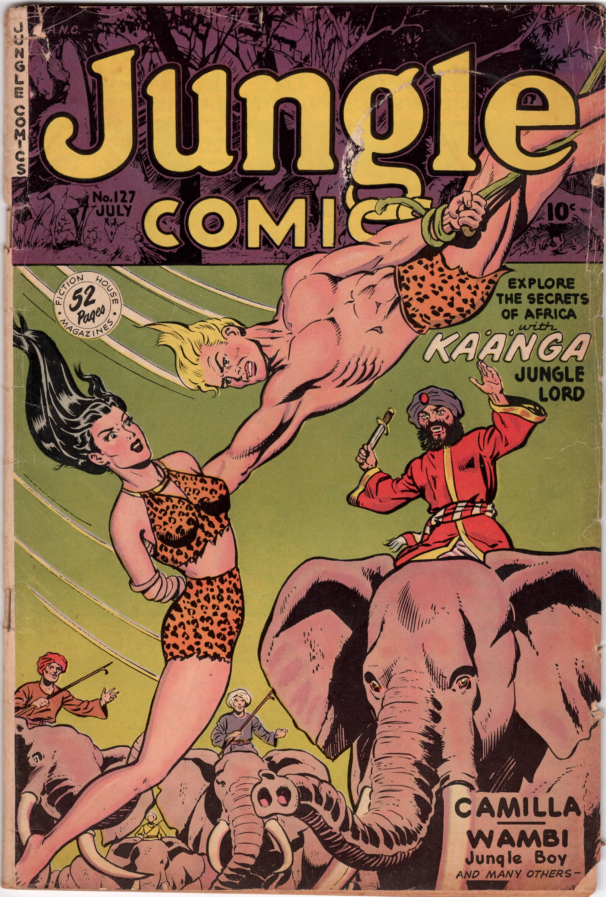 Jungle Comics #127