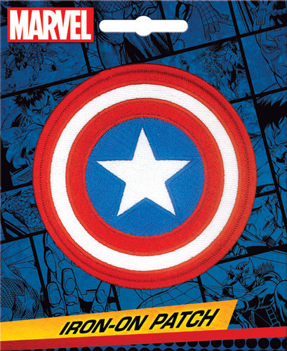 Captain America Logo Iron-On Patch