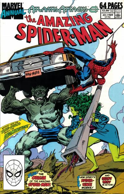 The Amazing Spider-Man Annual #23 [Direct] - Vf- 7.5