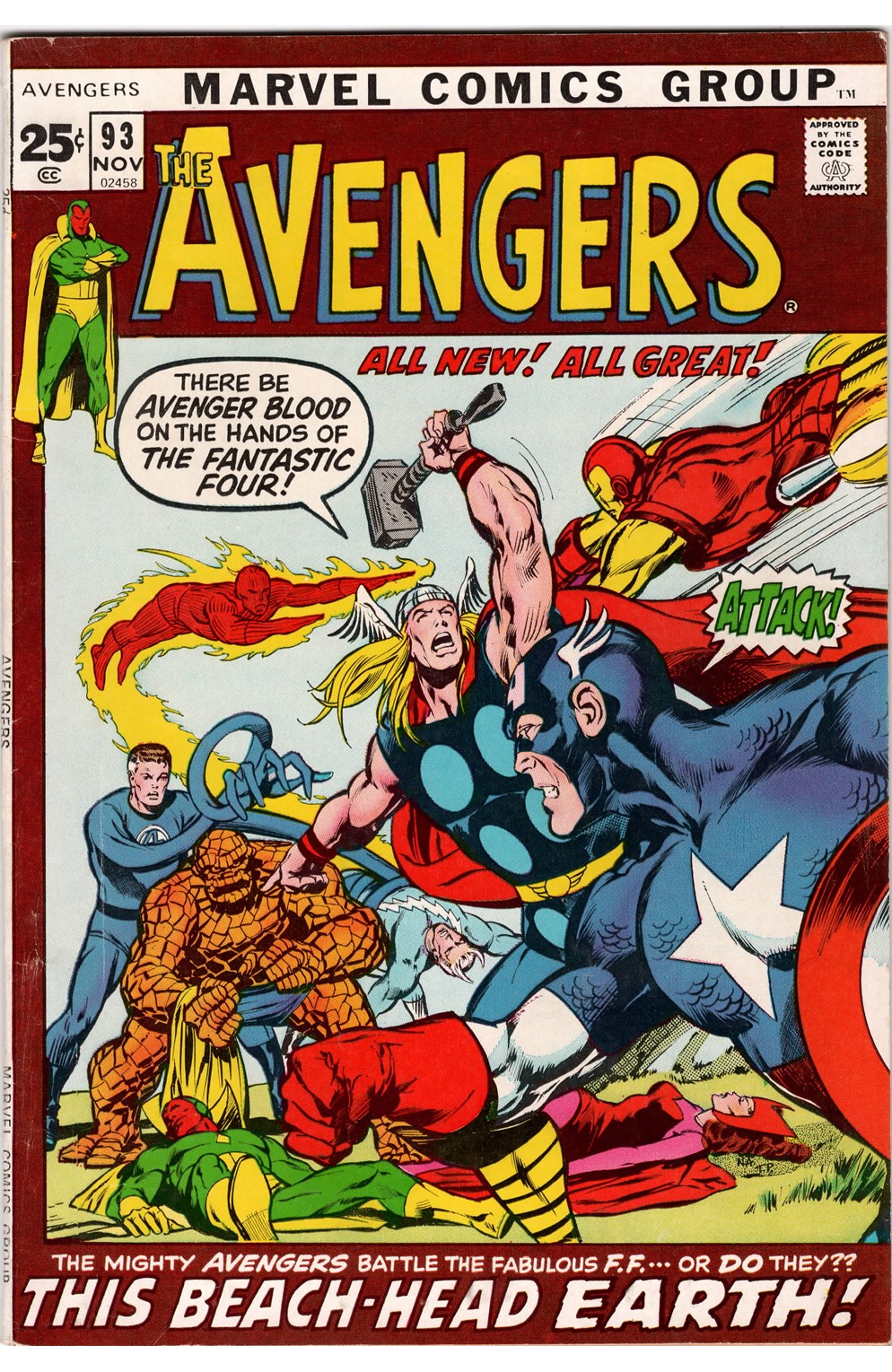Avengers #093