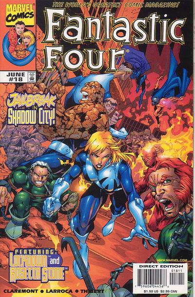 Fantastic Four #18 (1998) [Direct Edition]-Fine (5.5 – 7)