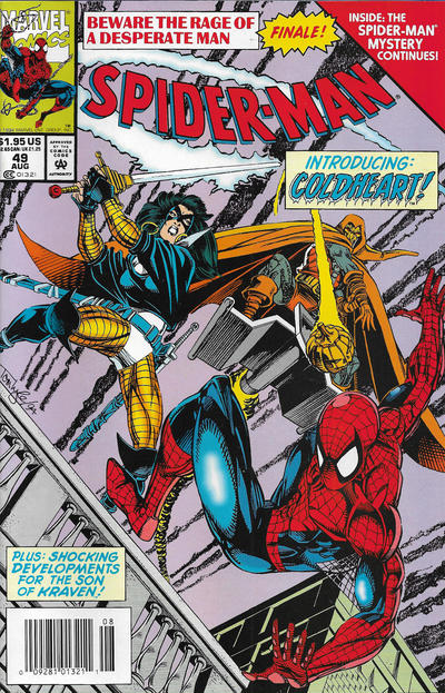 Spider-Man #49 [Newsstand] - Fn/Vf 
