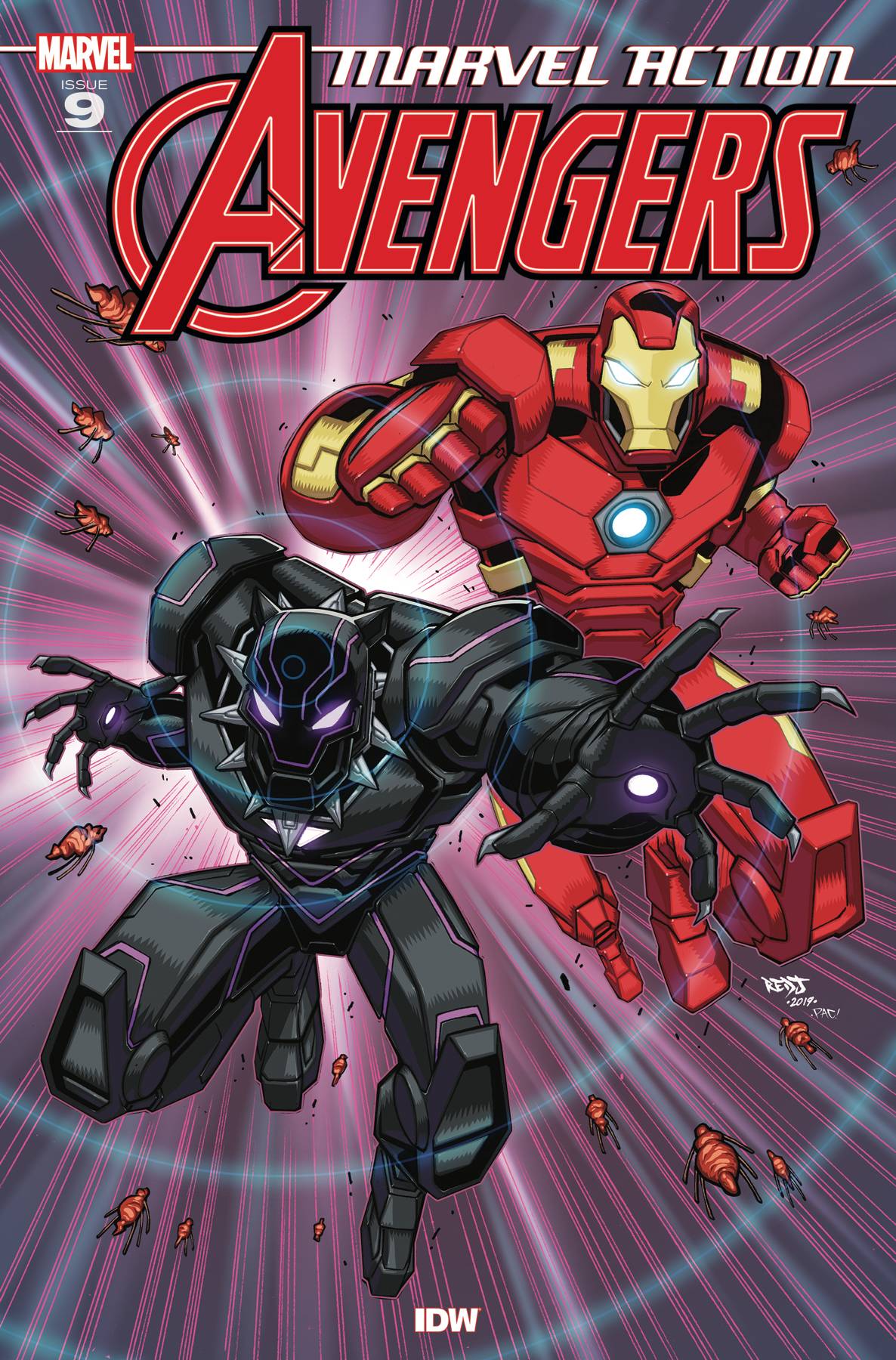 Marvel Action Avengers #9 Sommariva