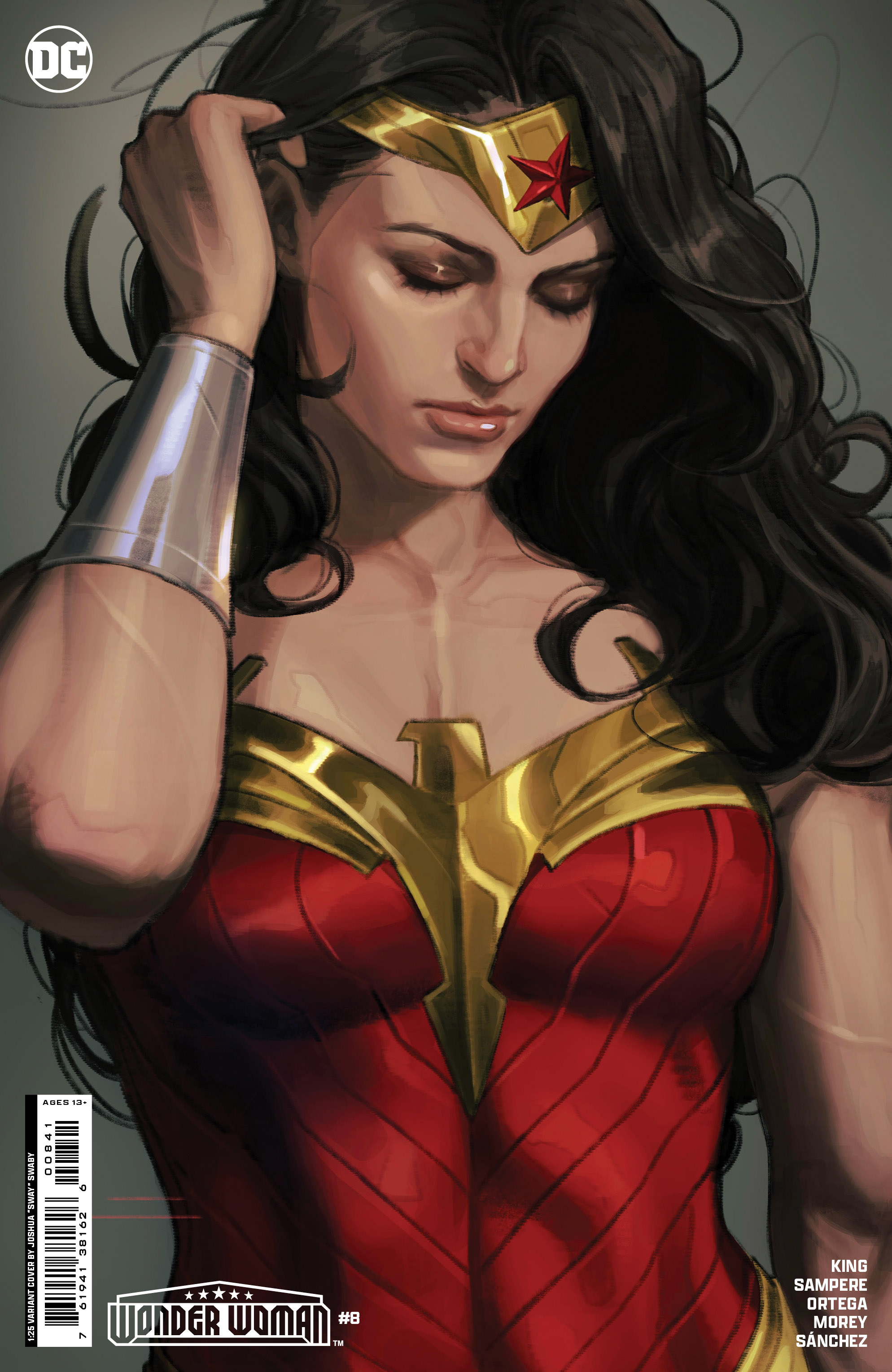 Wonder Woman #8 1 for 25 Variant Joshua Sway