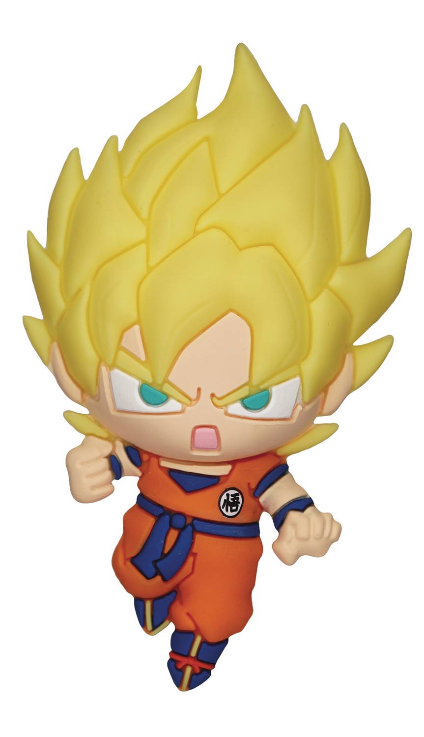 Dragon Ball Z Super Saiyan Goku 3D Foam Magnet