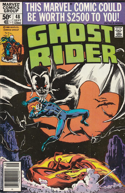 Ghost Rider #48 [Newsstand]-Very Good (3.5 – 5)