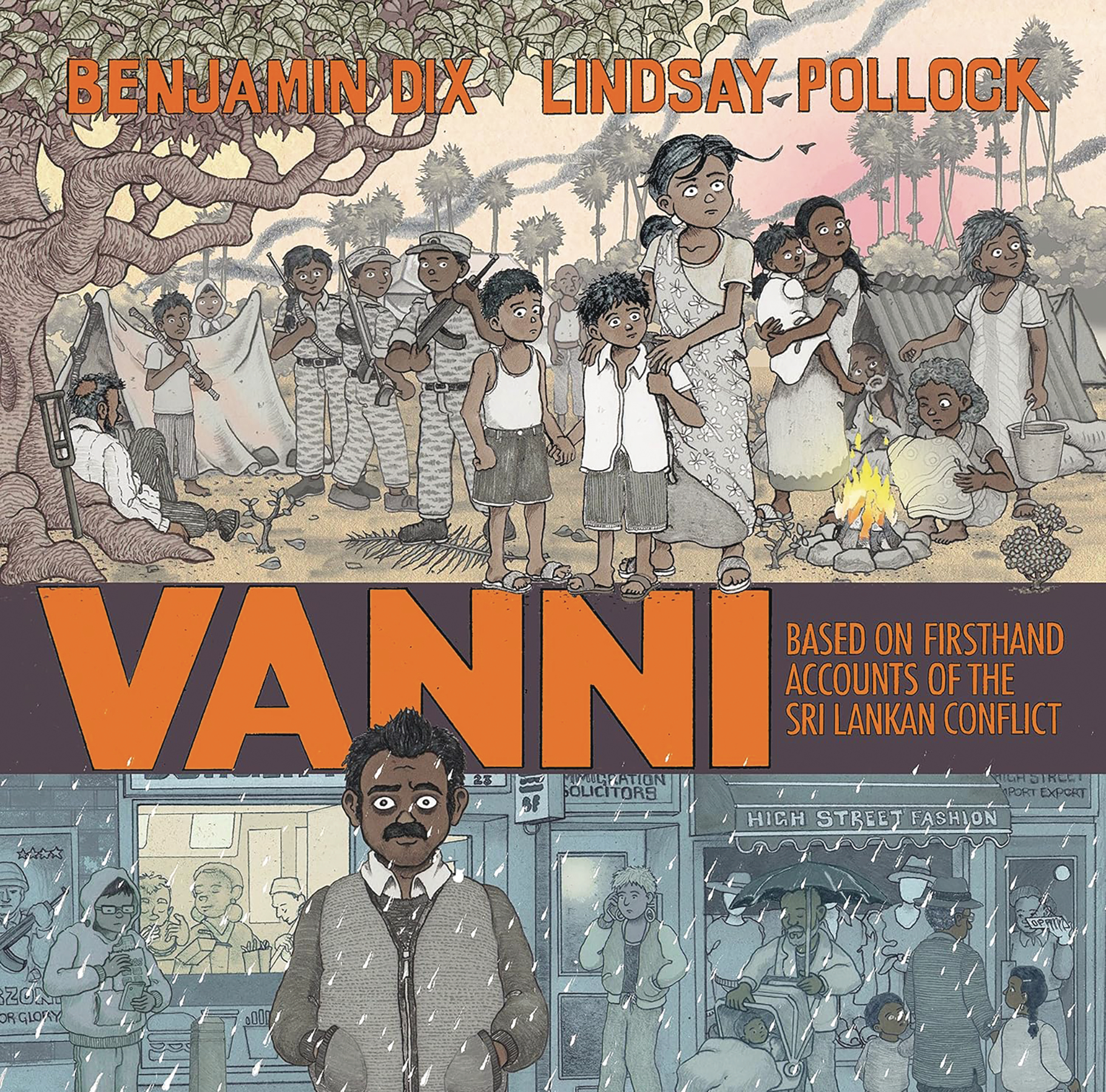 Vanni: Based on Firsthand Accounts of the Sri Lankan Conflict Graphic Novel