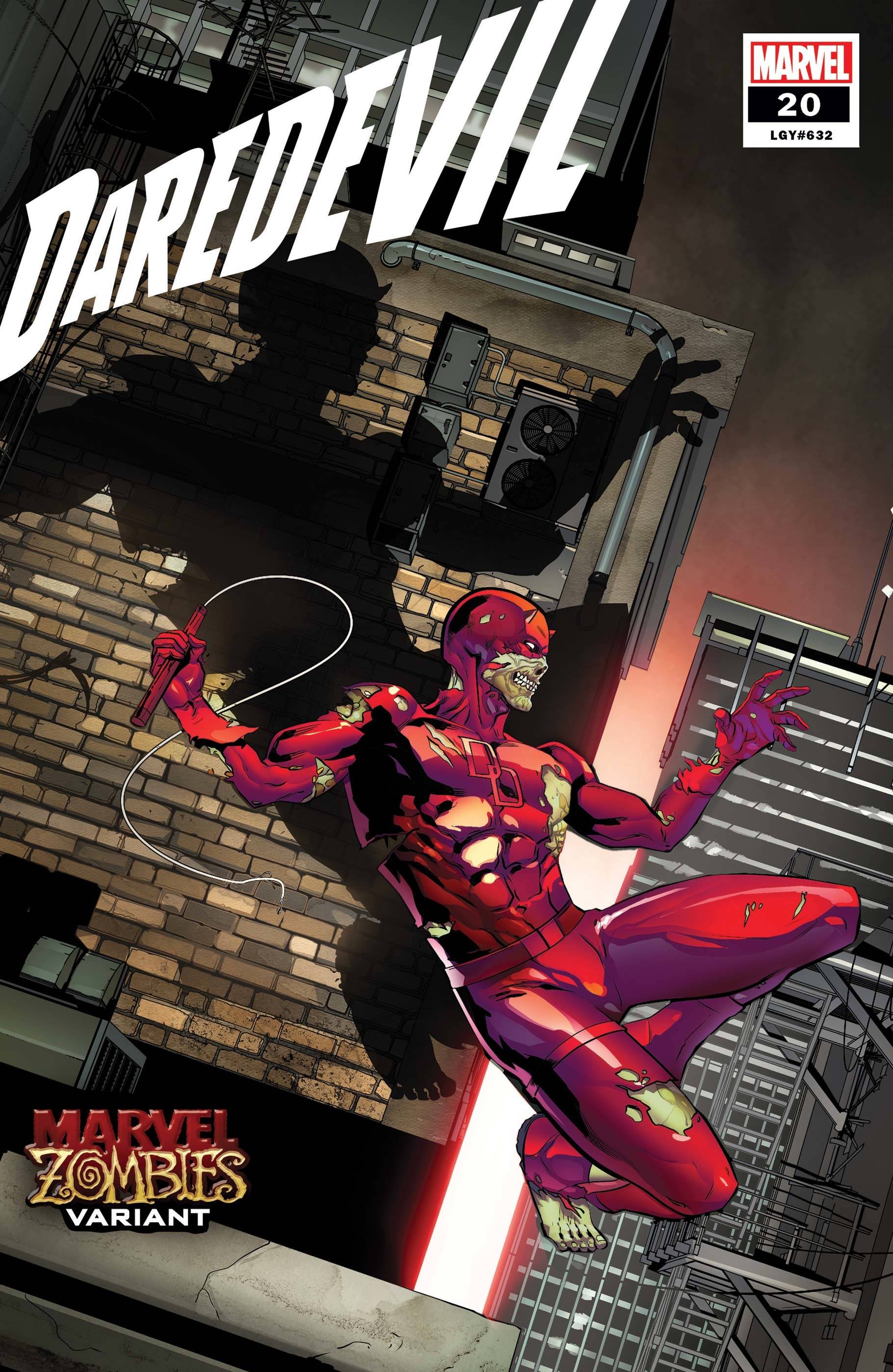 Daredevil #20 Sliney Marvel Zombies Variant (2019)