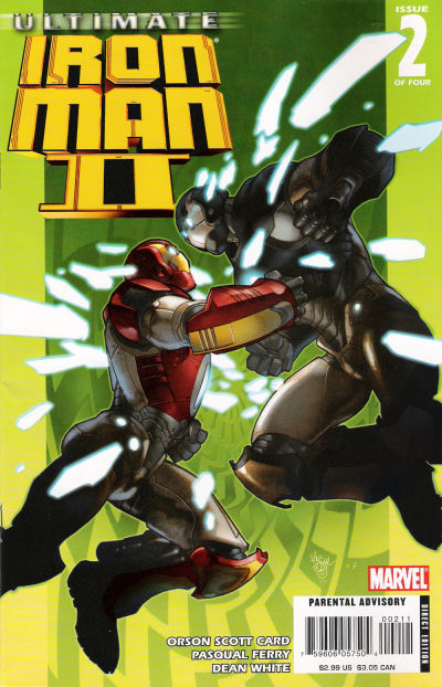 Ultimate Iron Man II #2-Very Fine (7.5 – 9)