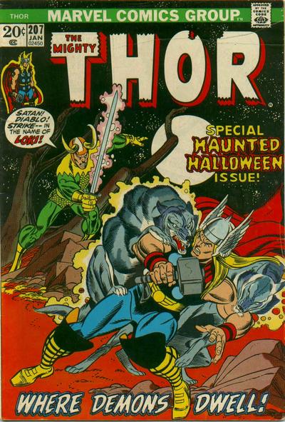 Thor #207-Very Good