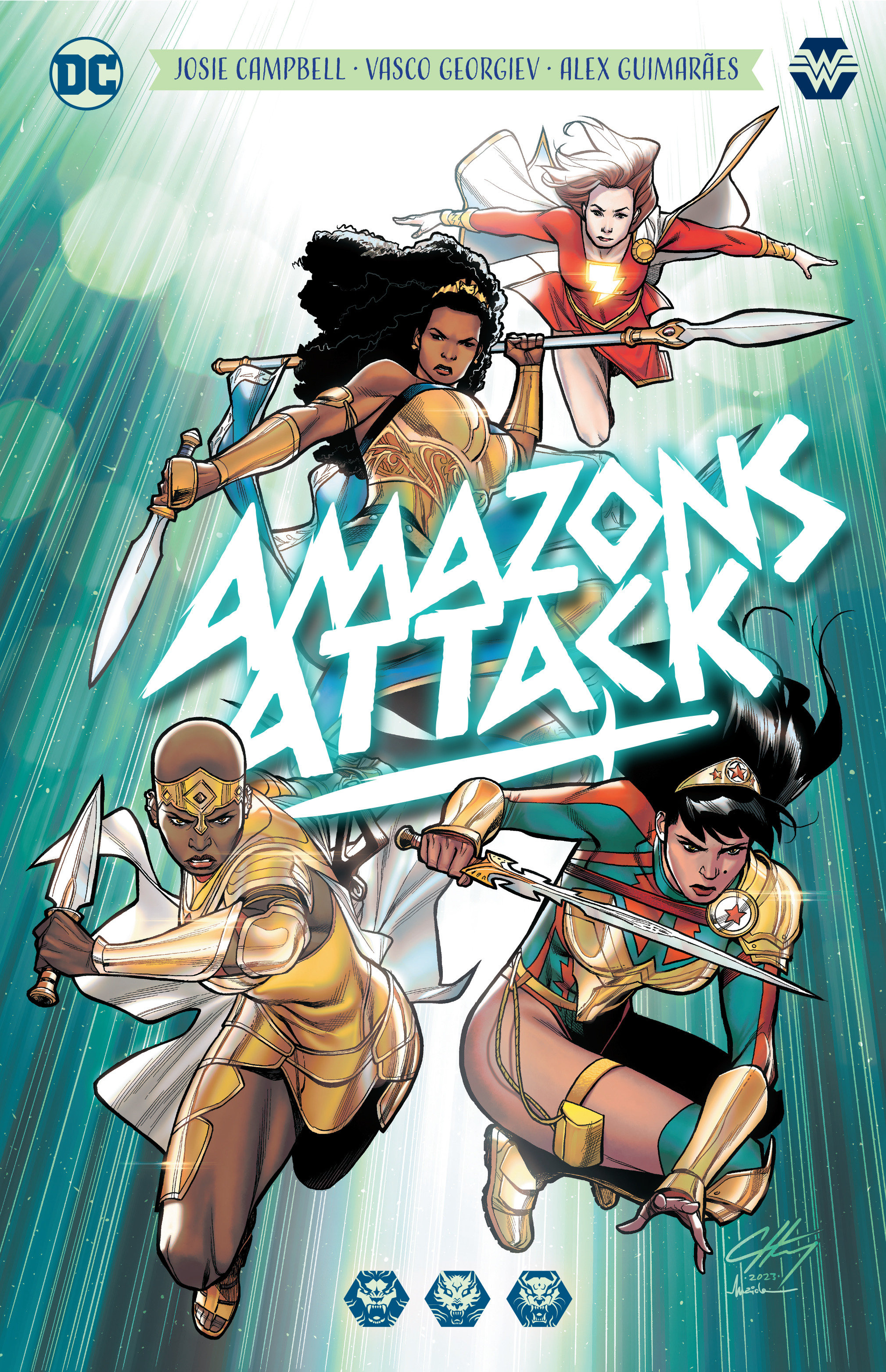 Amazons Attack Graphic Novel