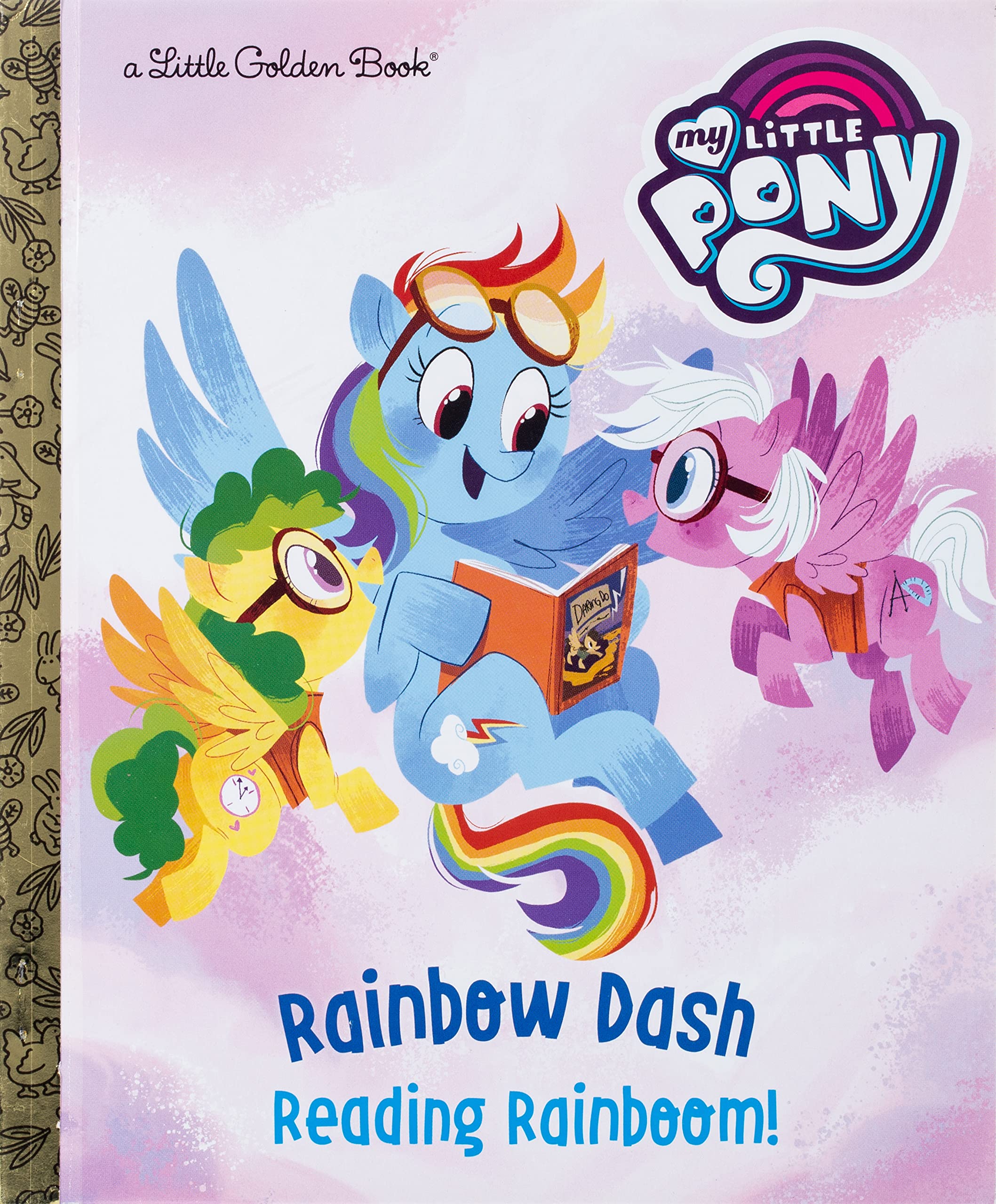 Rainbow Dash: Reading Rainboom!