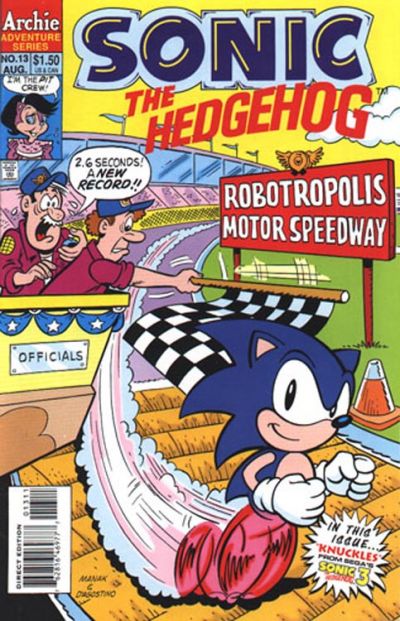 Sonic The Hedgehog #13-Fine (5.5 – 7)