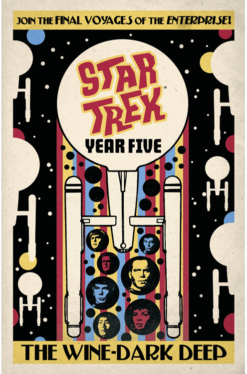Star Trek Year Five Graphic Novel Volume 2 Wine-Dark Deep