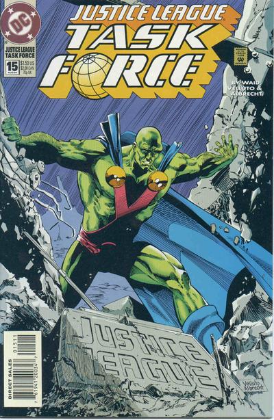 Justice League Task Force #15-Fine (5.5 – 7)