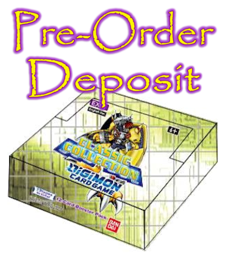 Digimon TCG Classic Collection (Ex-01) Booster Box Pre-Order Deposit