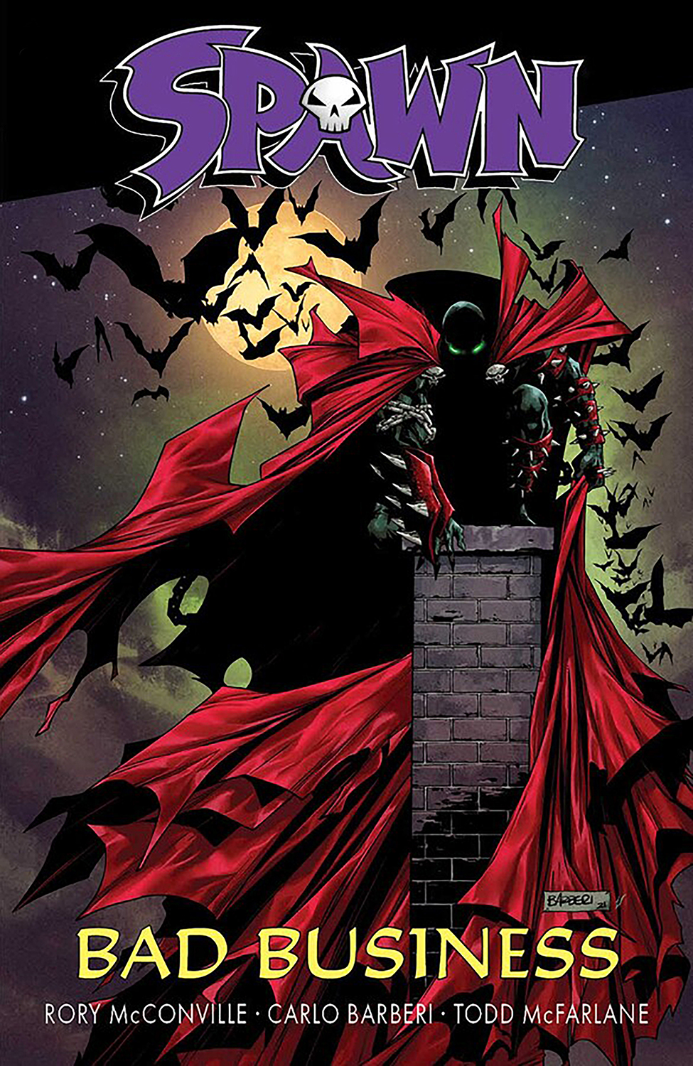 Spawn Bad Business Graphic Novel