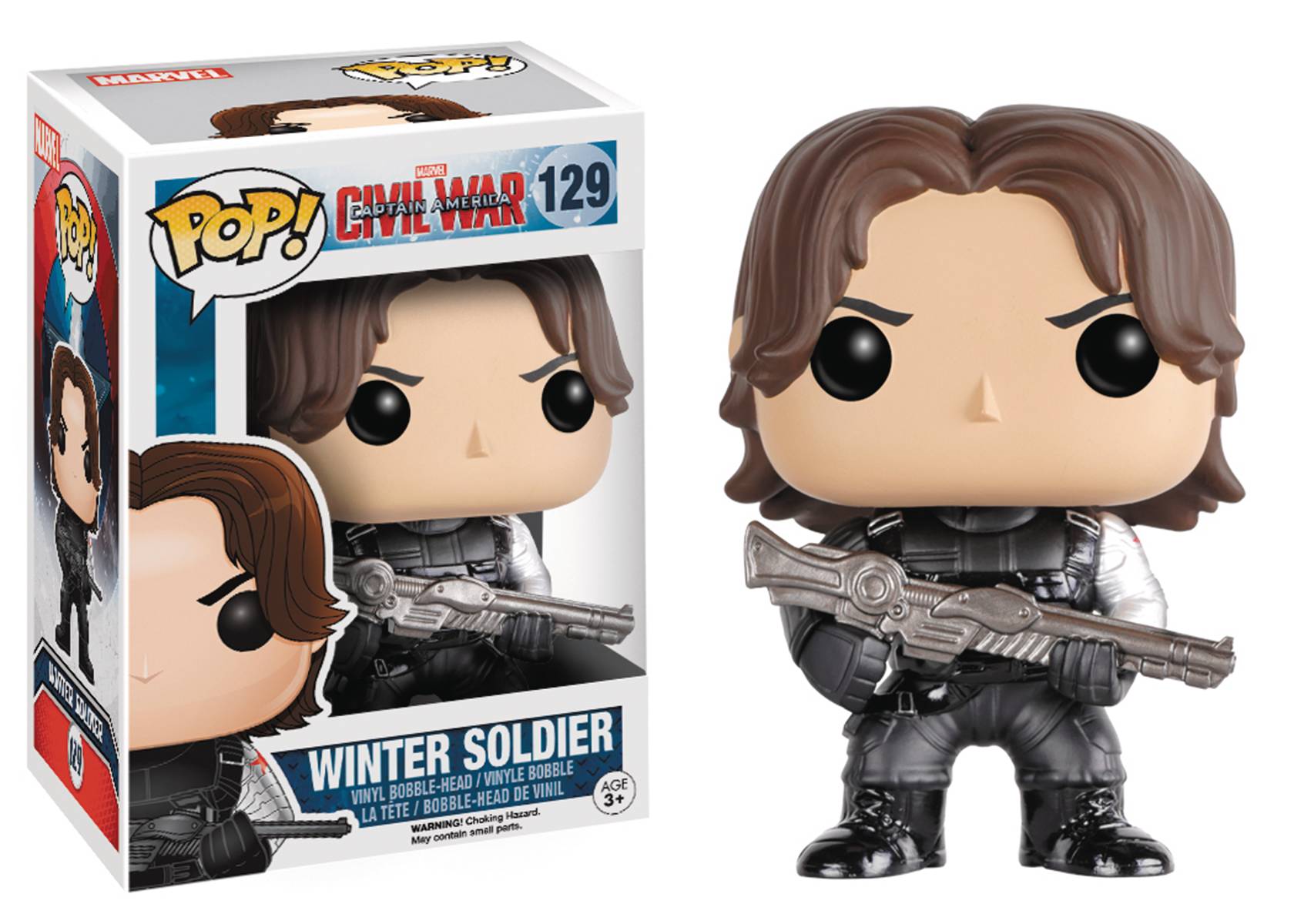 Pop Captain America 3 Winter Soldier Vinyl Figure