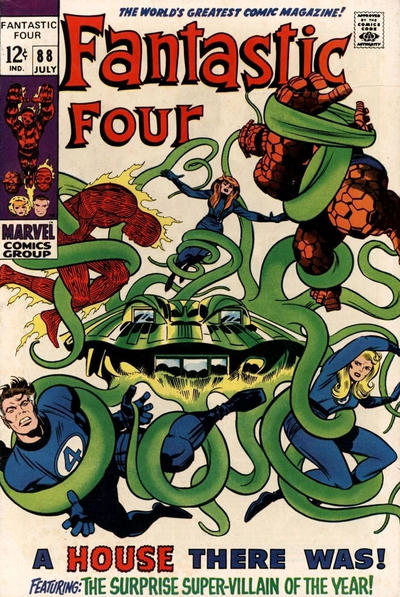 Fantastic Four #88-Very Fine (7.5 – 9)