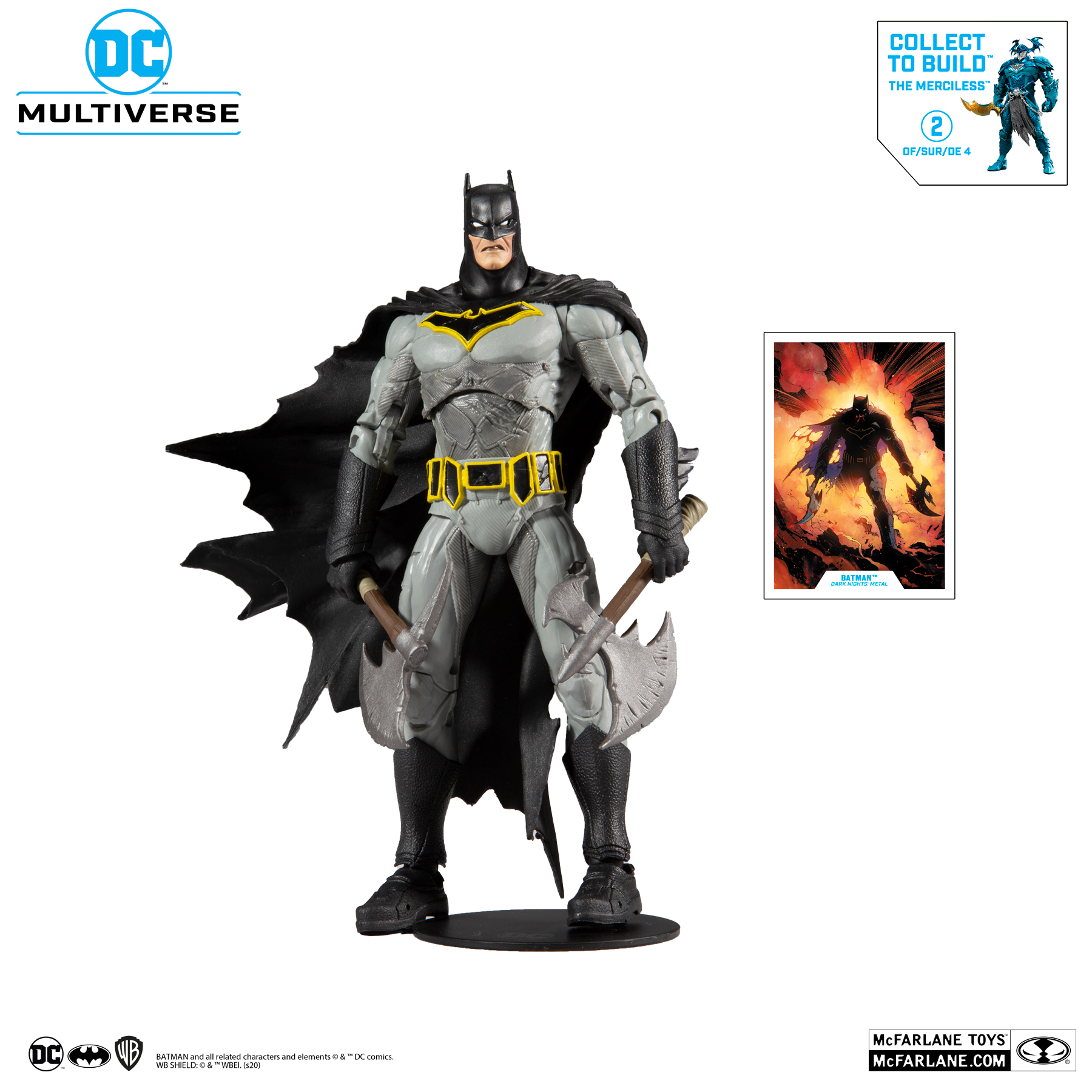 DC Collector Build-a 7 Inch Scale Action Figure Wave 2 Batman