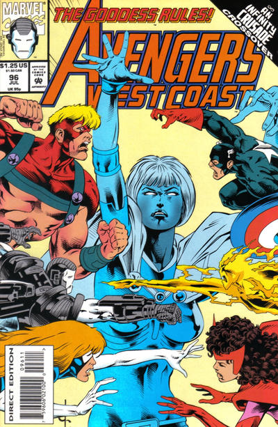 Avengers West Coast #96 [Direct Edition]-Very Fine