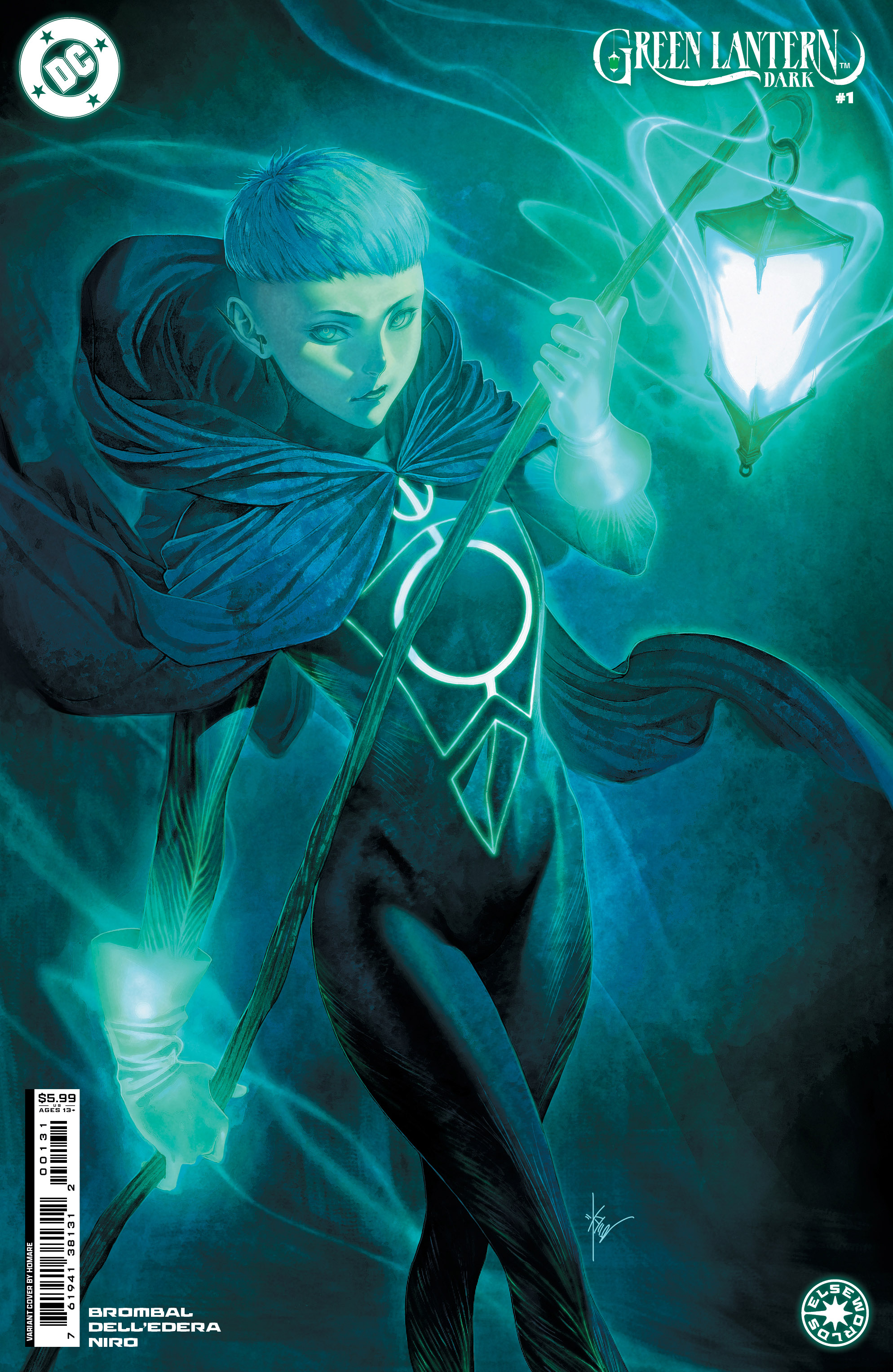 Green Lantern Dark #1 Cover B Homare Card Stock Variant (Of 7)