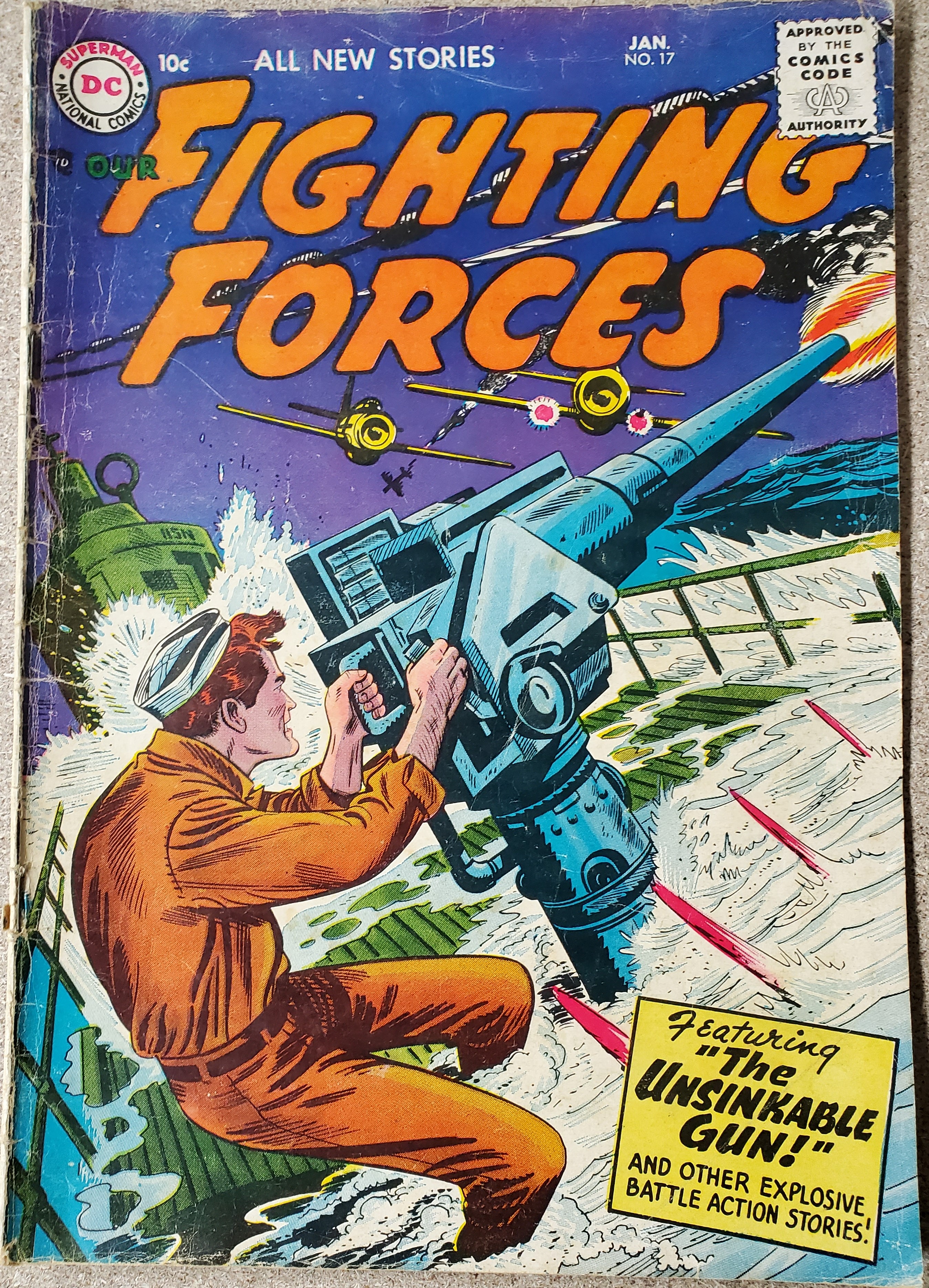 Our Fighting Forces #17(1954)-Good (1.8 – 3)