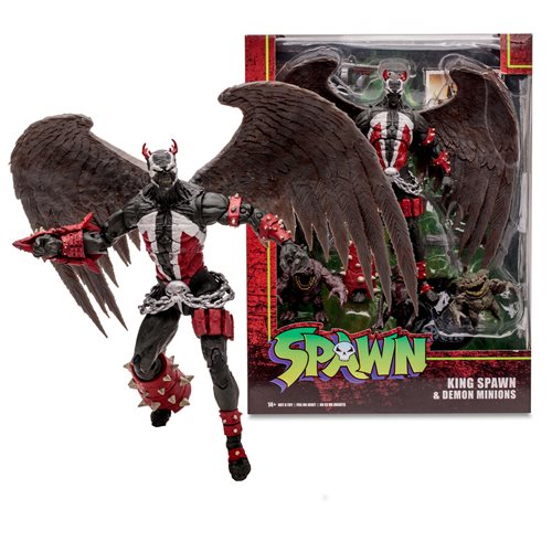Spawn Megafig King Spawn W/ Wings & Minions Action Figure