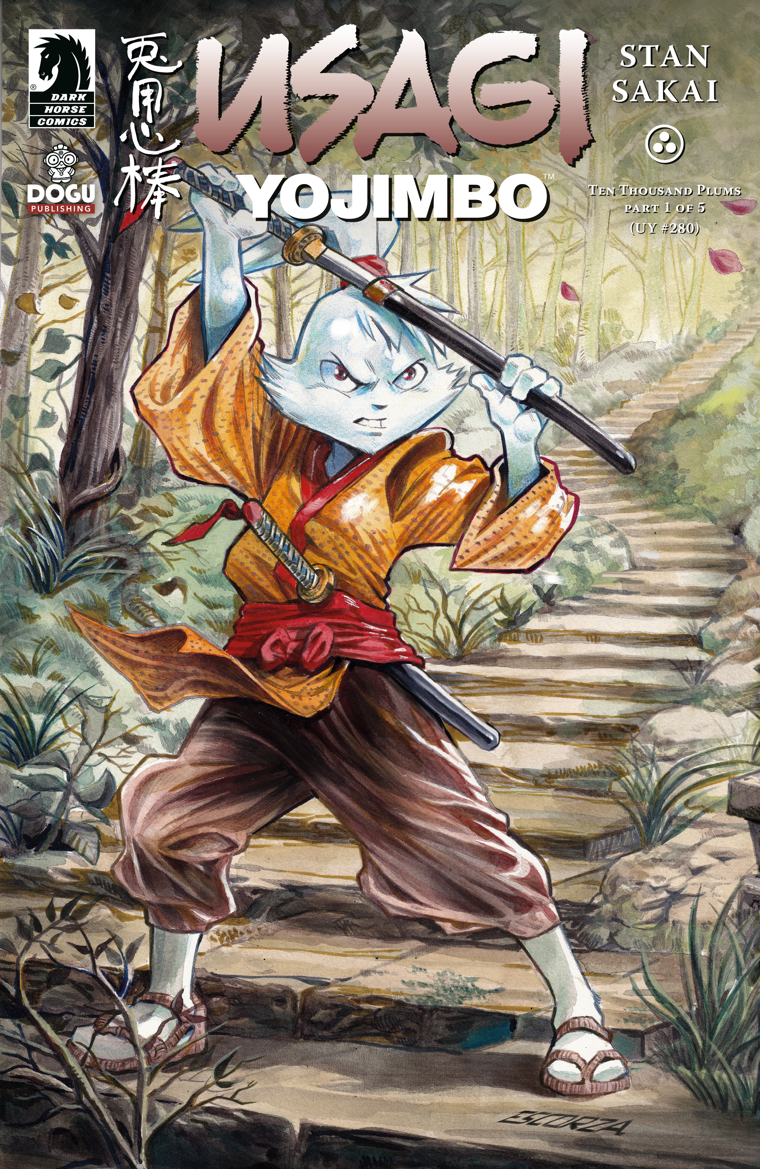 Usagi Yojimbo: Ten Thousand Plums #1 Cover B (The Escorza Brothers)