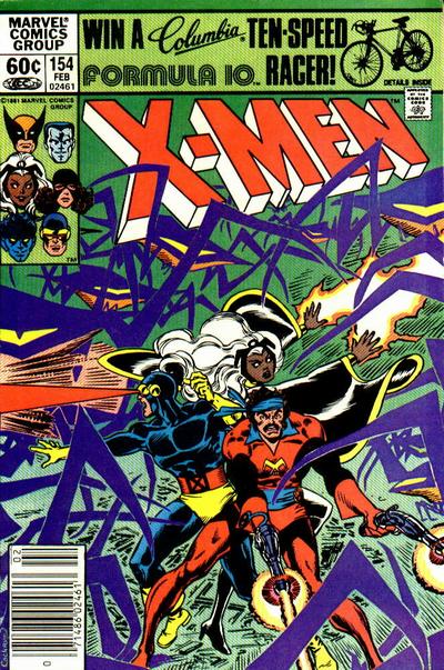 The Uncanny X-Men #154 [Newsstand]-Near Mint (9.2 - 9.8)