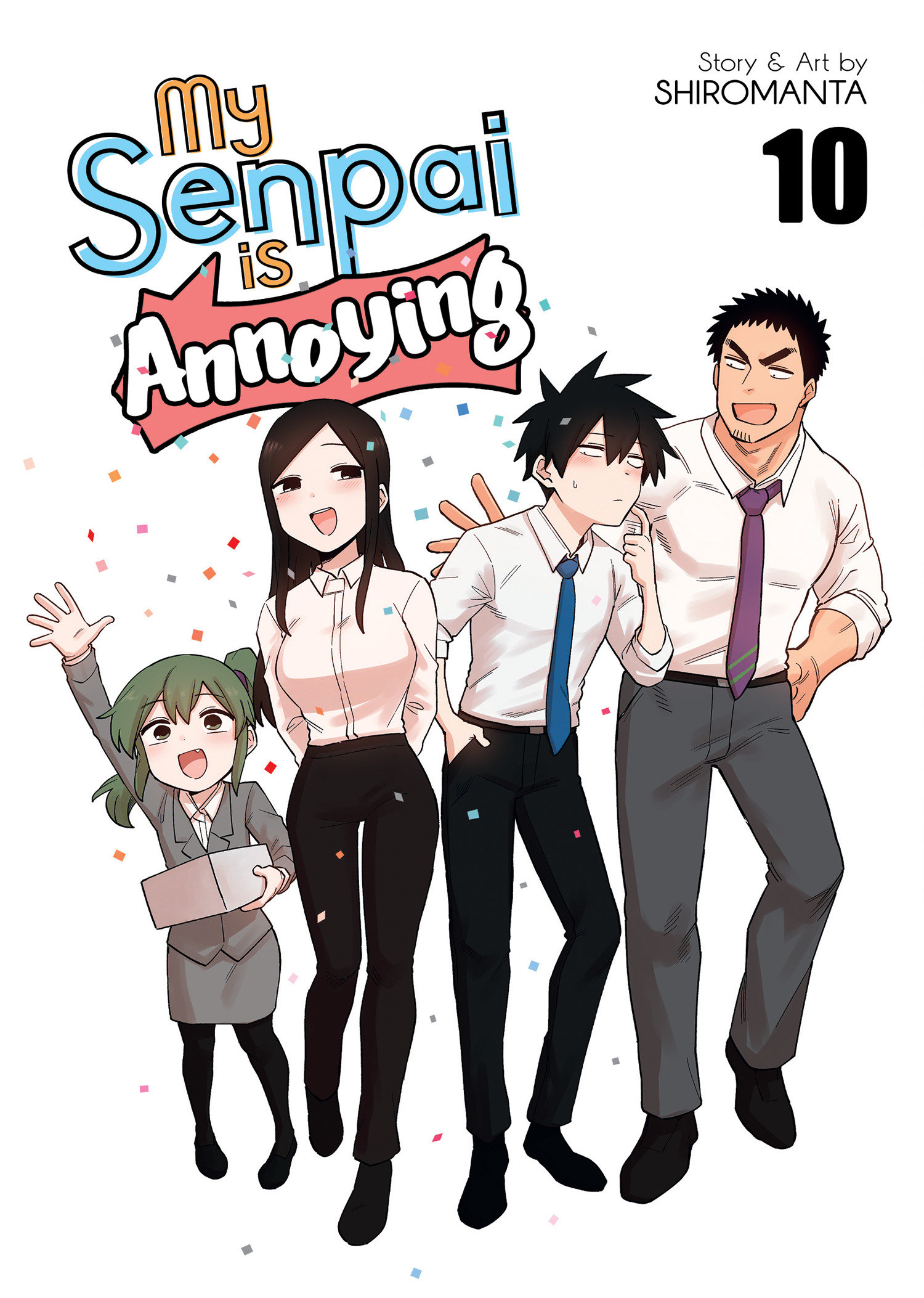 My Senpai is Annoying Manga Volume 10