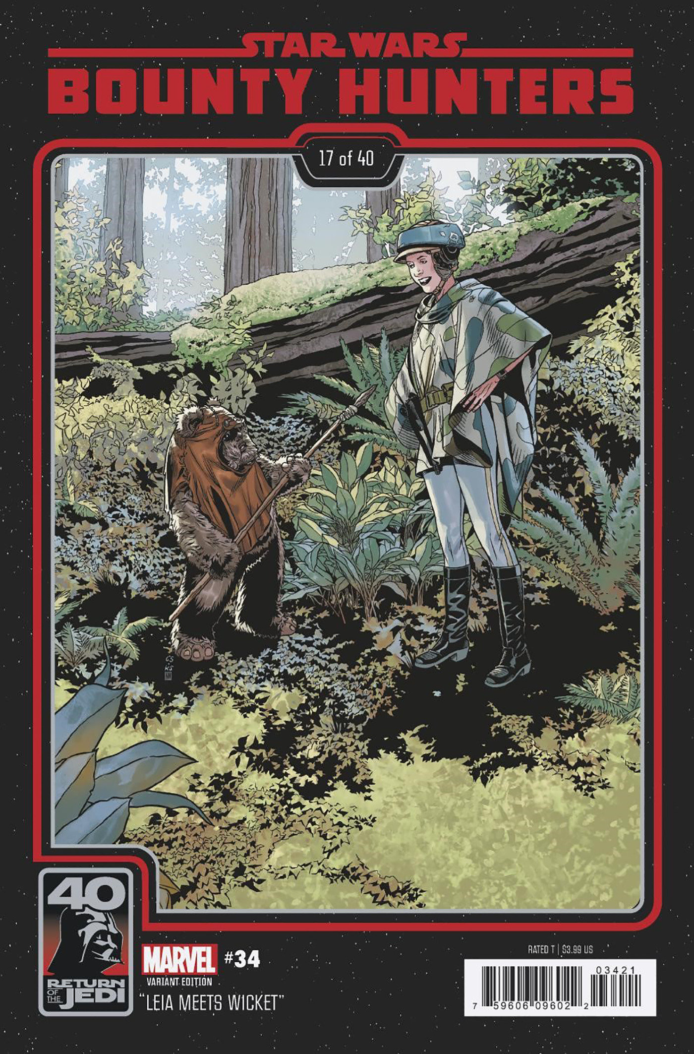Star Wars: Bounty Hunters #34 Chris Sprouse Return of the Jedi 40th Anniversary Variant