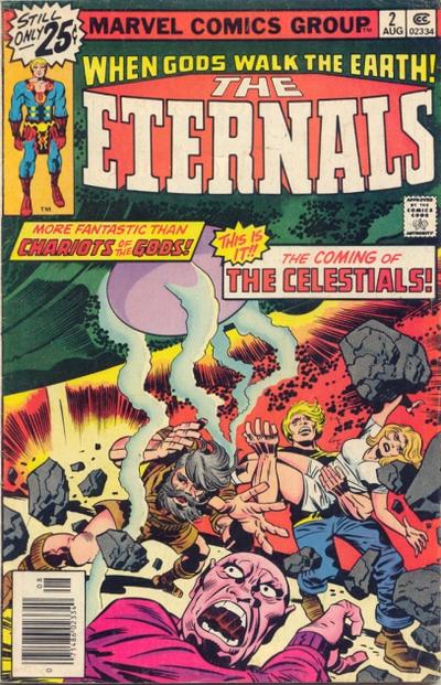 Eternals #2 [25¢]-Near Mint (9.2 - 9.8)