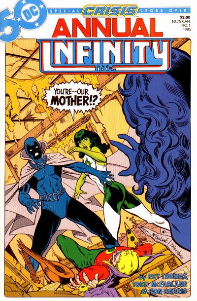 Infinity Inc. Annual #1 Very Fine